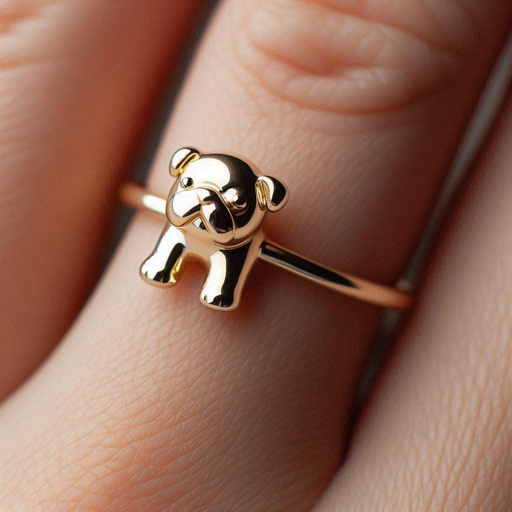 English Bulldog Ring