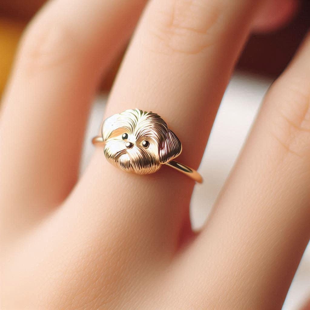 Shih Tzu Ring
