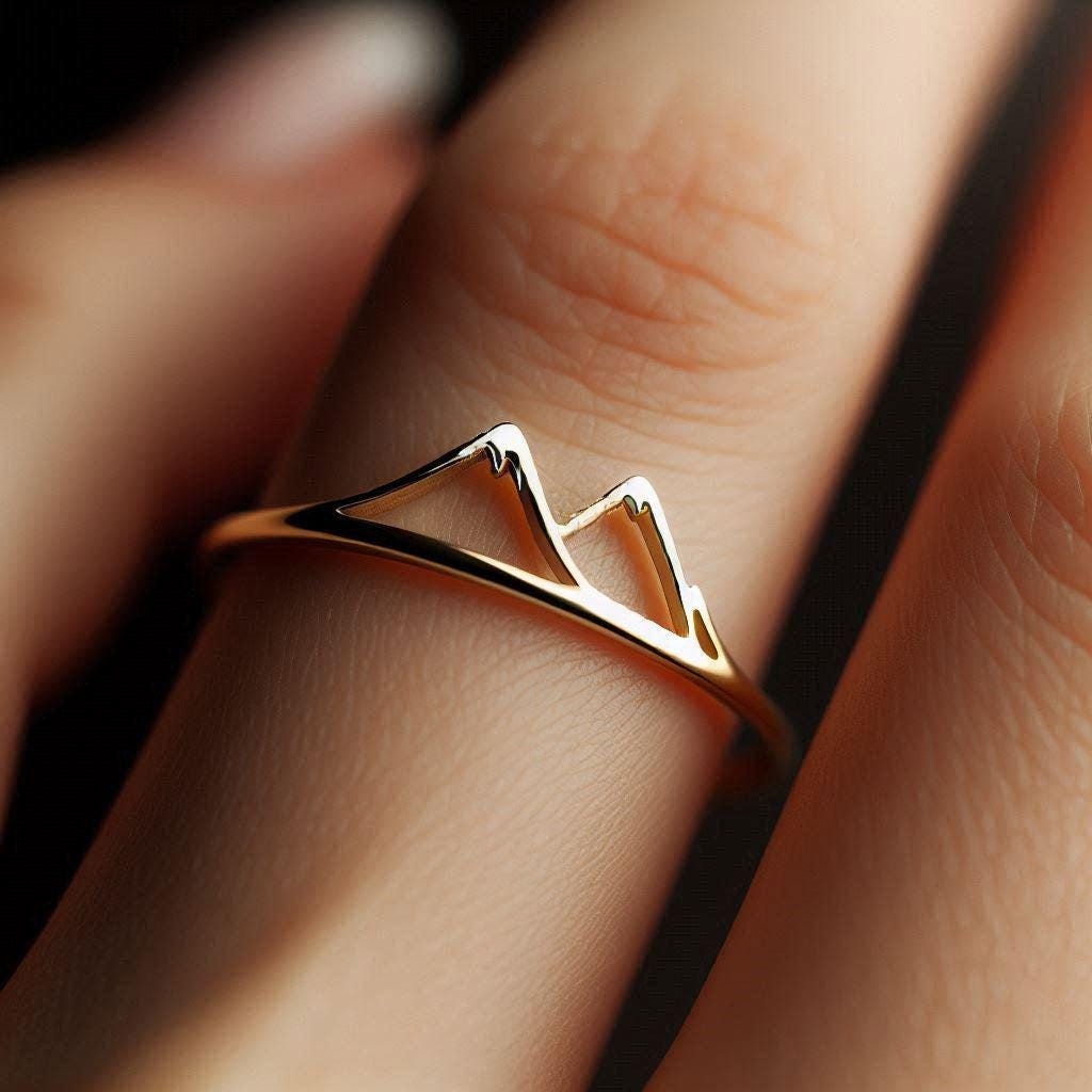 Mountain Range Ring