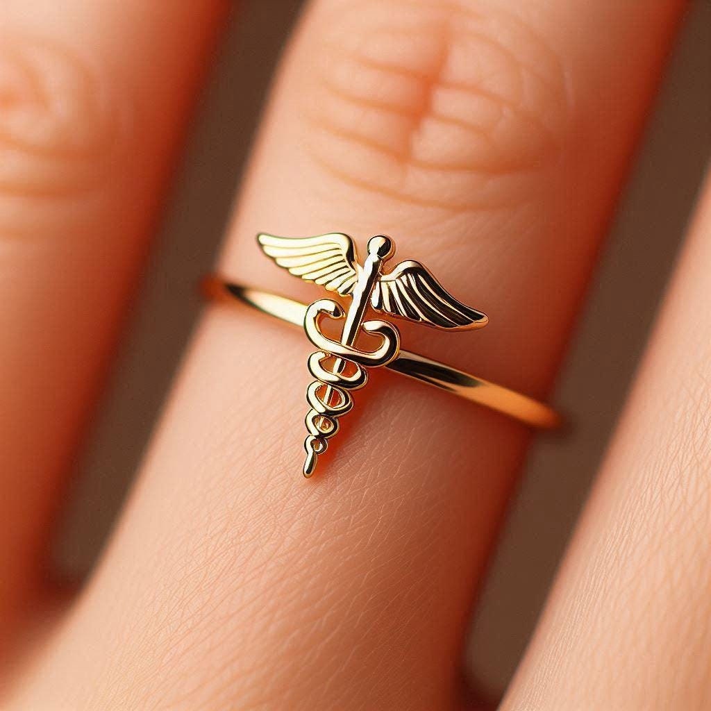 Medical Symbol Ring