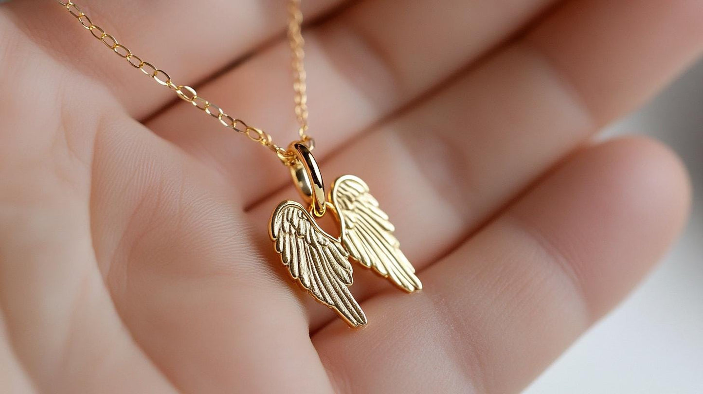 Gold Angel Charm