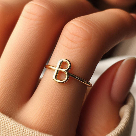Letter B Ring