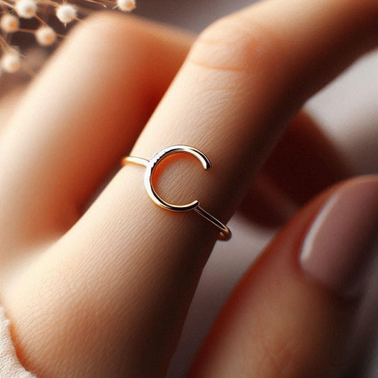 Letter C Ring