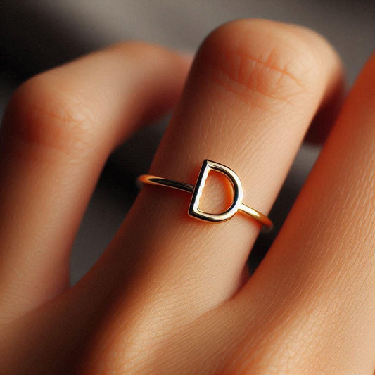 Letter D Ring