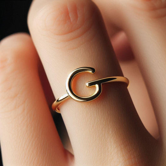 Letter G Ring