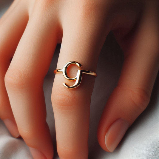 Letter G Ring