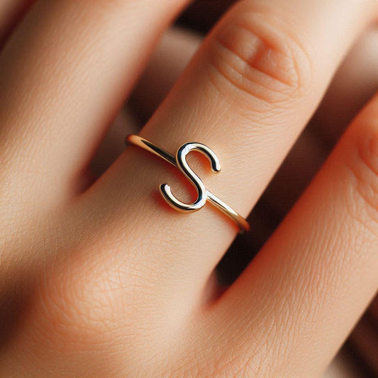 Letter S Ring