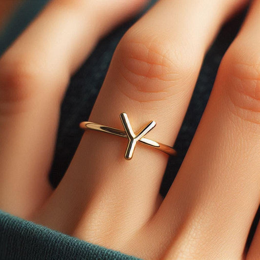 Letter Y Ring