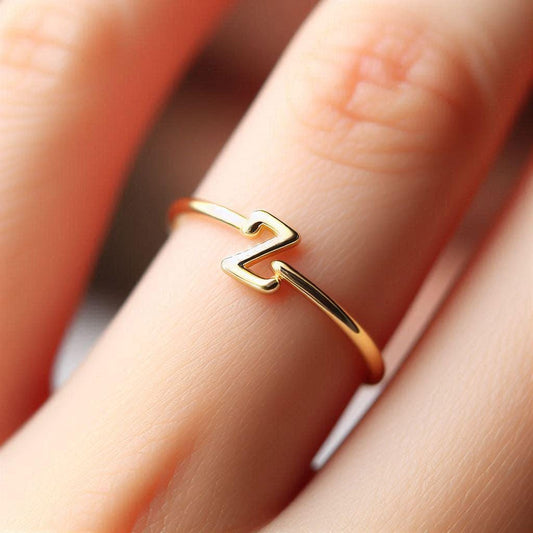 Letter Z Ring