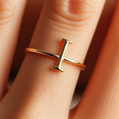 Letter I Ring
