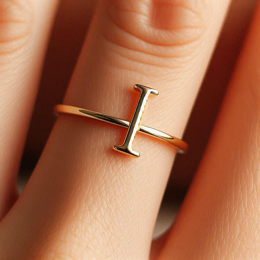 Letter I Ring