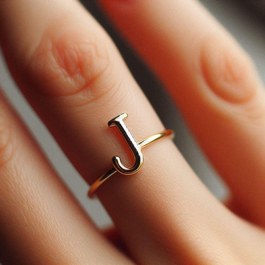 Letter J Ring