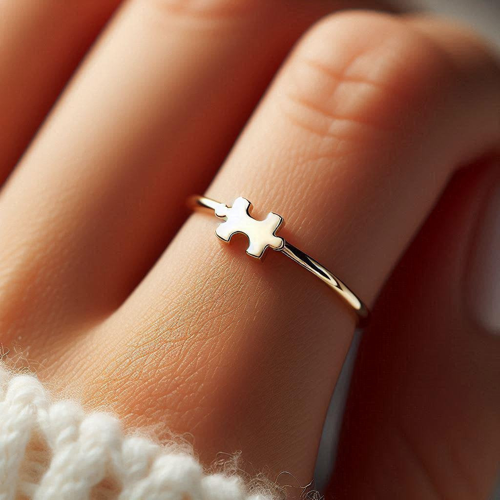Puzzle Piece Ring