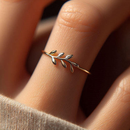 Olive Branch Ring