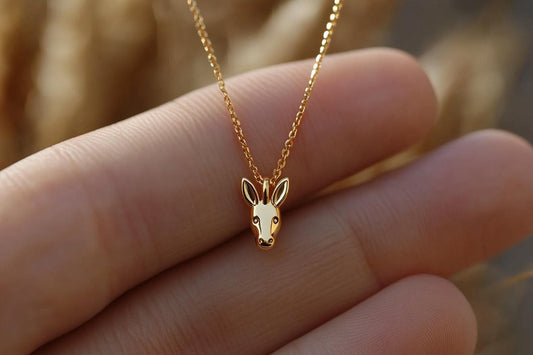 Gold Donkey Charm