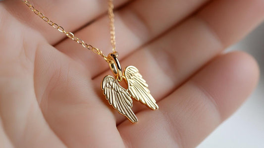 Gold Angel Charm