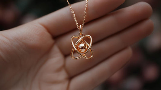 Gold Atom Charm