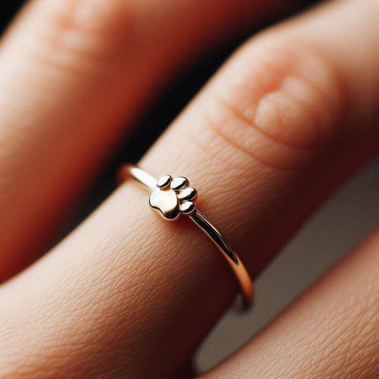 Paw Print Ring